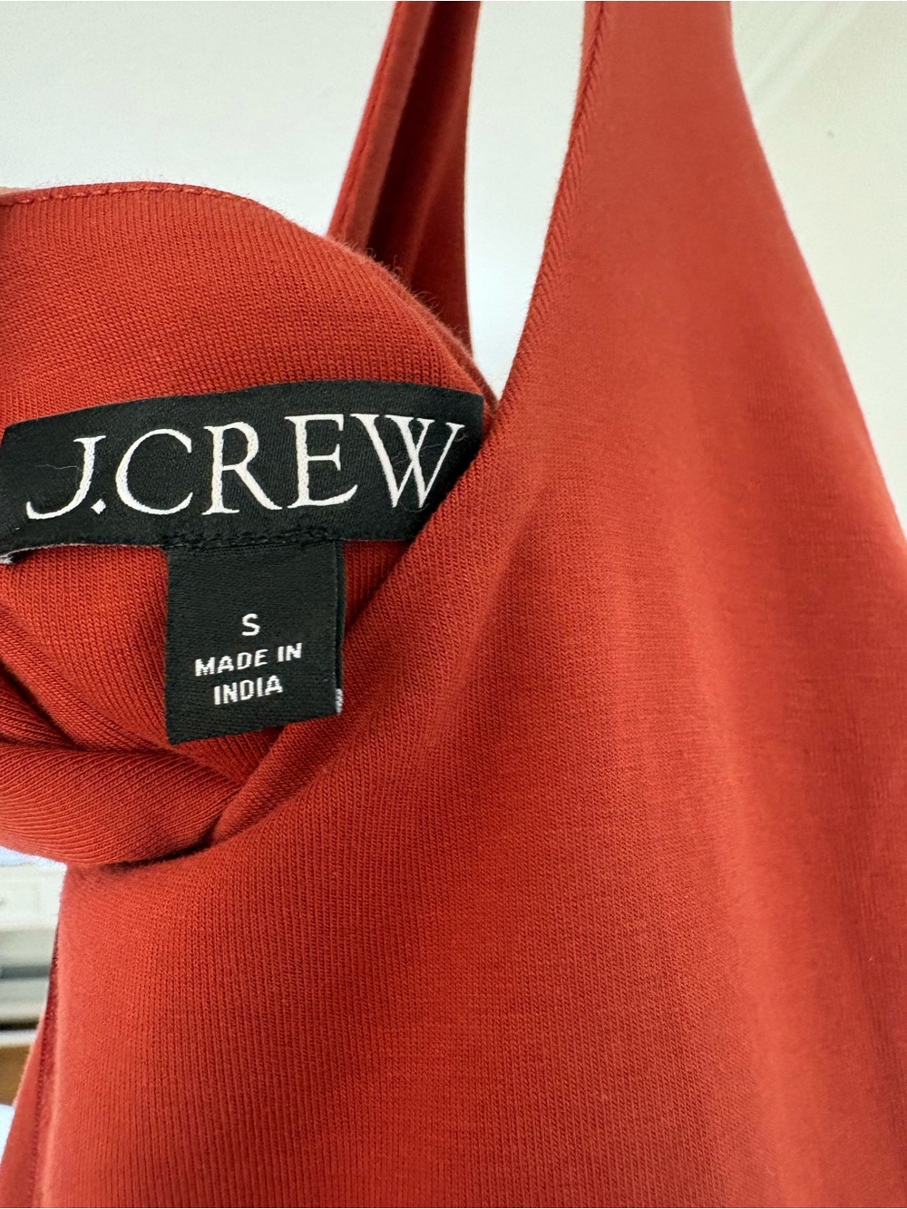 J. Crew Red A-Line Full dress